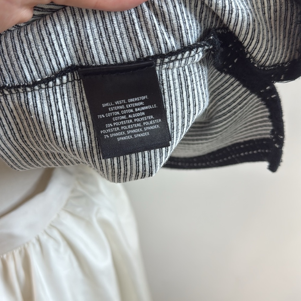 Anthropologie Black Plaid Short Sleeve Top - Picture 5 of 5